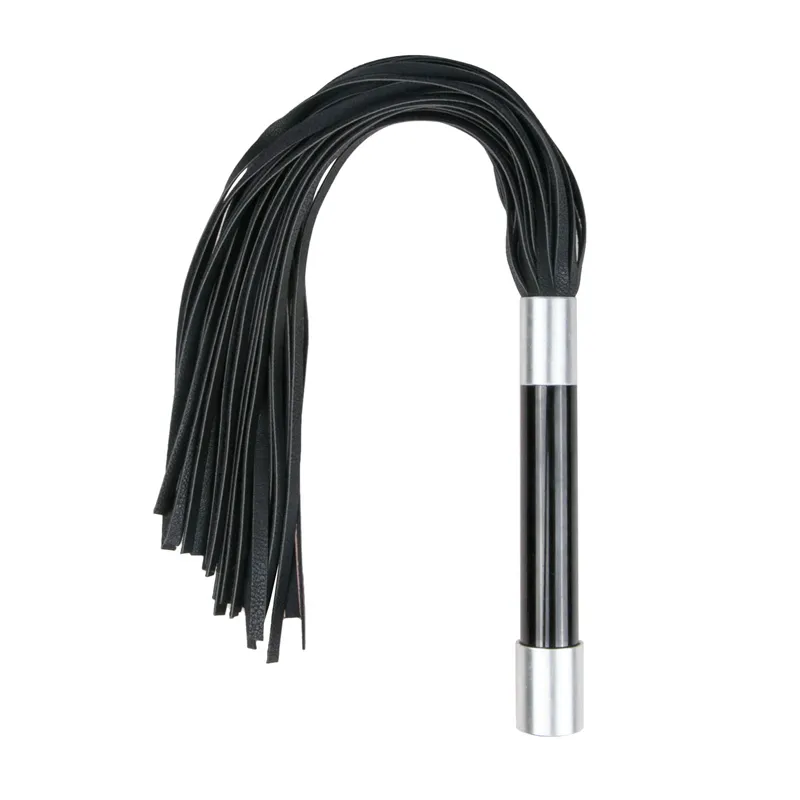 EasyToys Peitsche Flogger mit Metallgriff