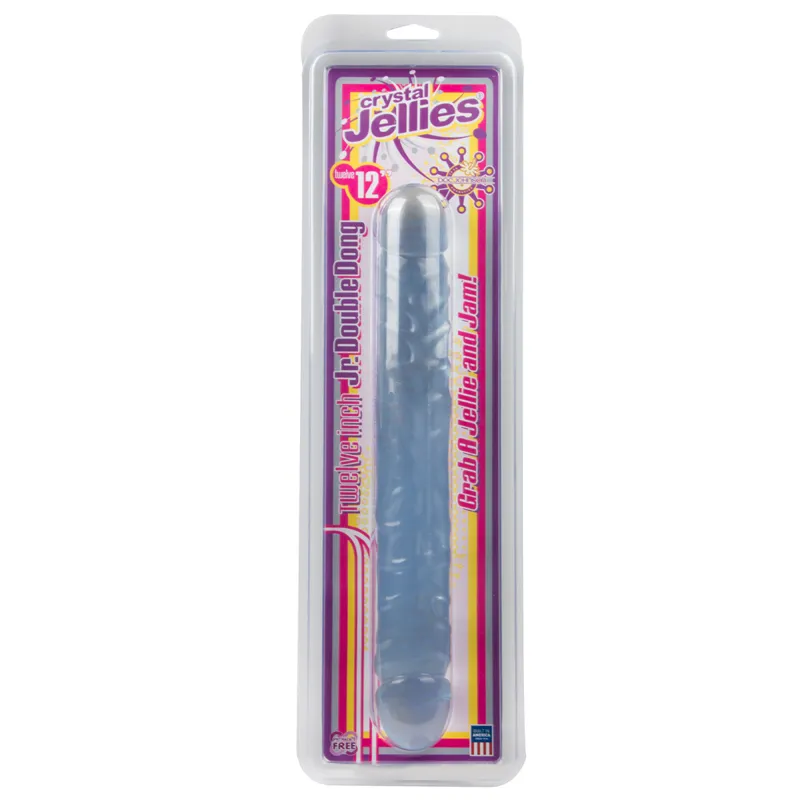 Crystal Jellies - 30,48 cm Jr. Doppeldildo