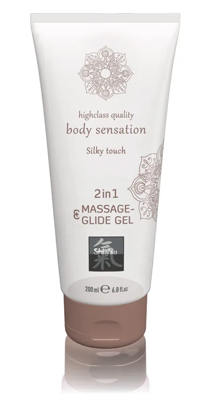 Shiatsu »Silk Touch« 2 in 1 Massage- und Gleitgel 200ml