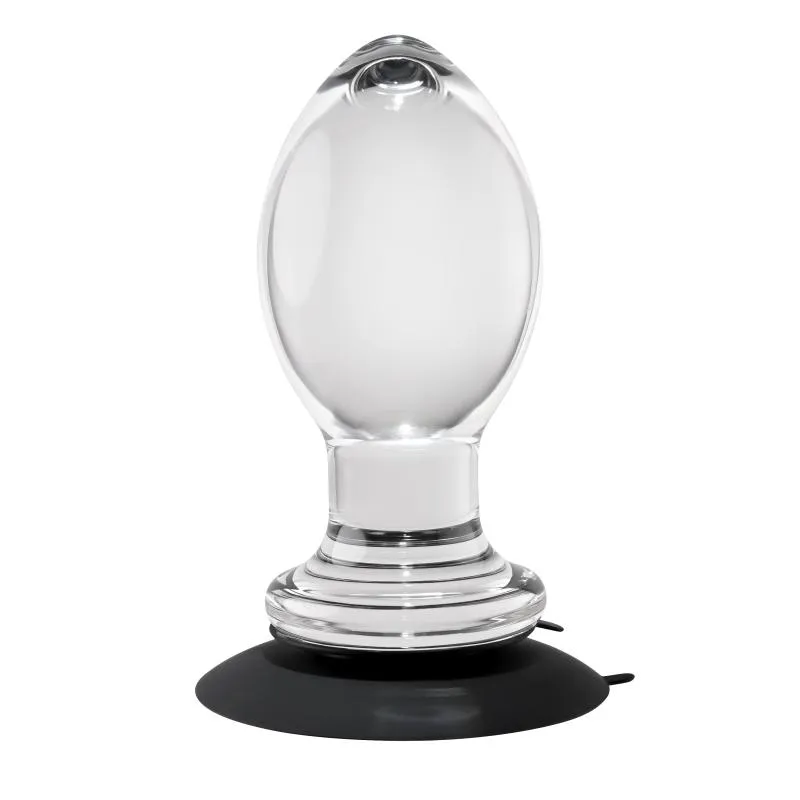 Gender-X »Crystal Ball« Analplug mit Saugnapf