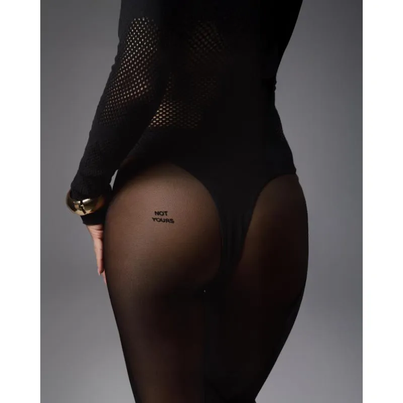 Obsessive - Patrise Yours Strumpfhose - Schwarz