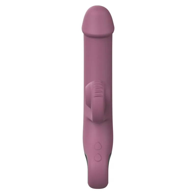 Online Only - Double Lust - Flexibler Snail Vibrator - Lila