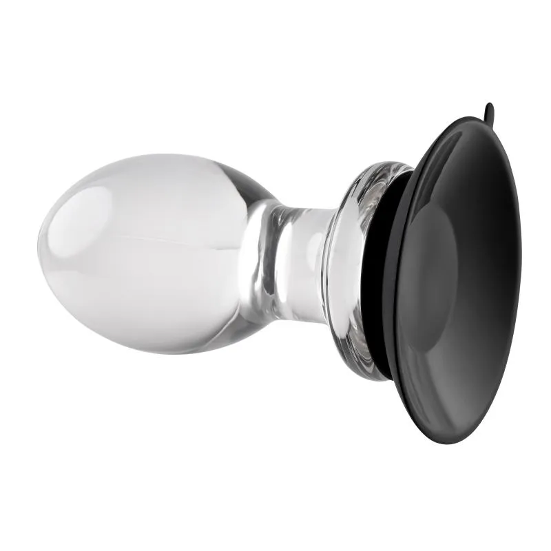 Gender-X »Crystal Ball« Analplug mit Saugnapf
