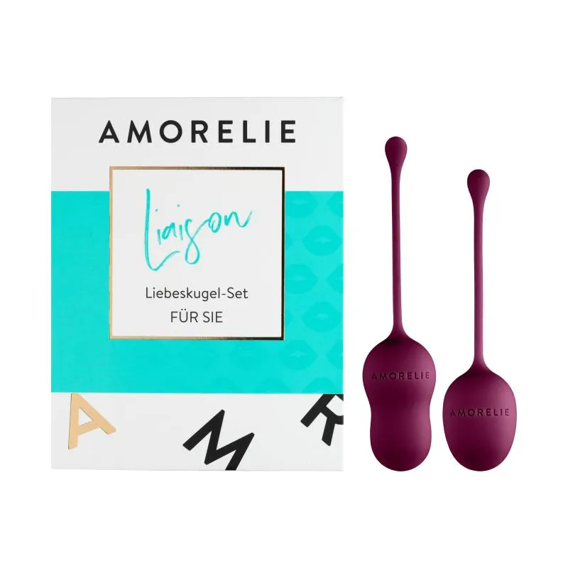 AMORELIE »Liaison 2.0« Rot Liebeskugel-Set