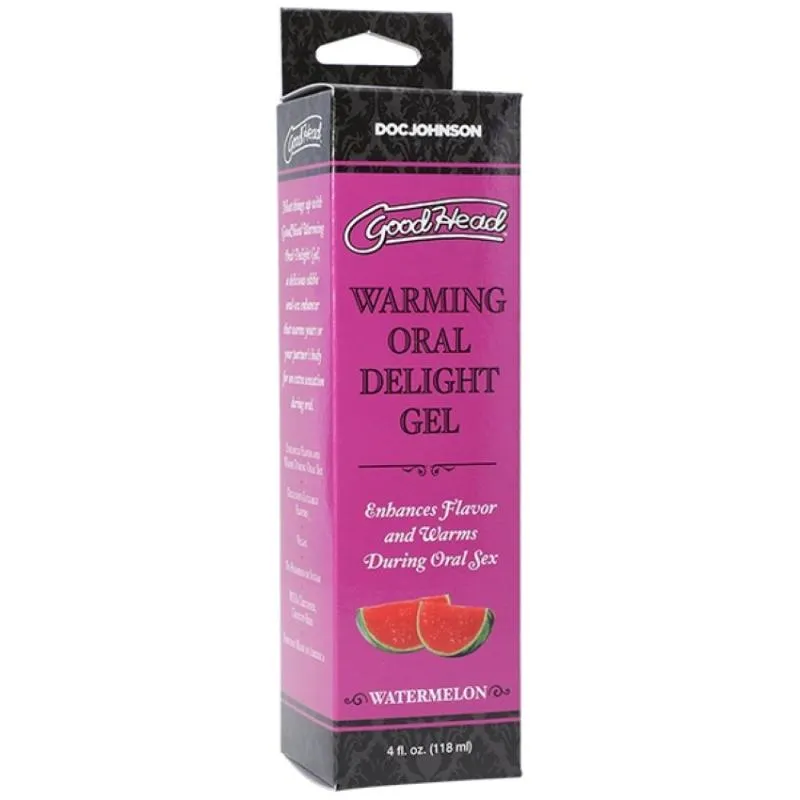Doc Johnson - GoodHead Wärmendes Oral Delight Gel - Wassermelone - 118 ml