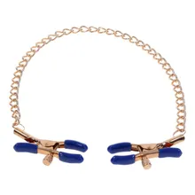 Cougar Brustwarzenklemmen mit Kette - Gold Cougar Brustwarzenklemmen mit Kette - Gold