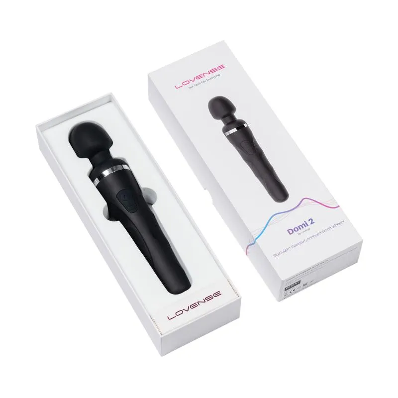 Lovense »Domi 2« App-gesteuerter Mini-Wand-Vibrator