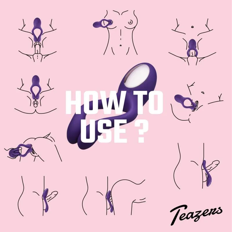 Teazers »Go Down« Paarvibrator