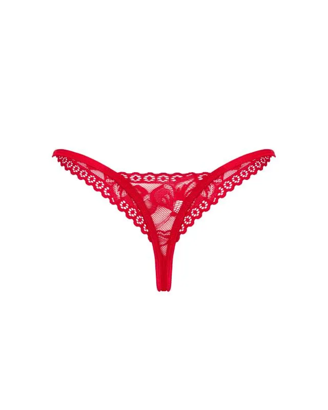 Spitze, Roter String