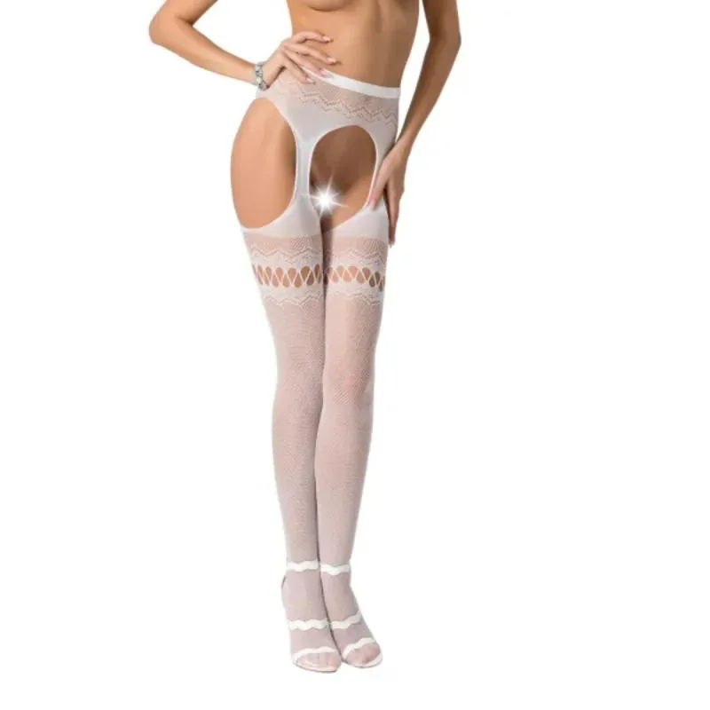 Passion - S013 Strip Pants - Weiss