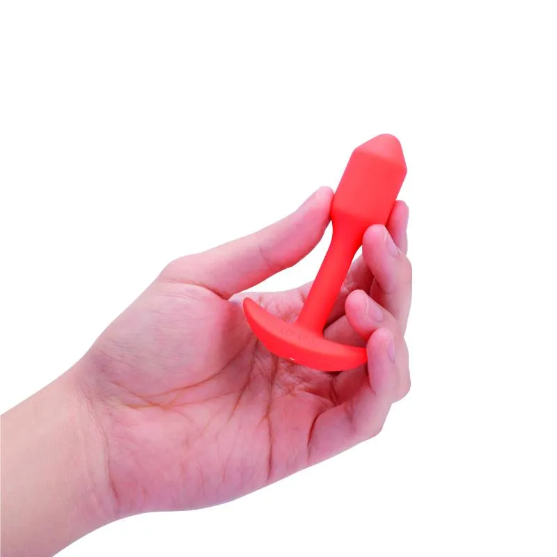 B-Vibe - Vibrating Snug Plug 1 (S) Orange