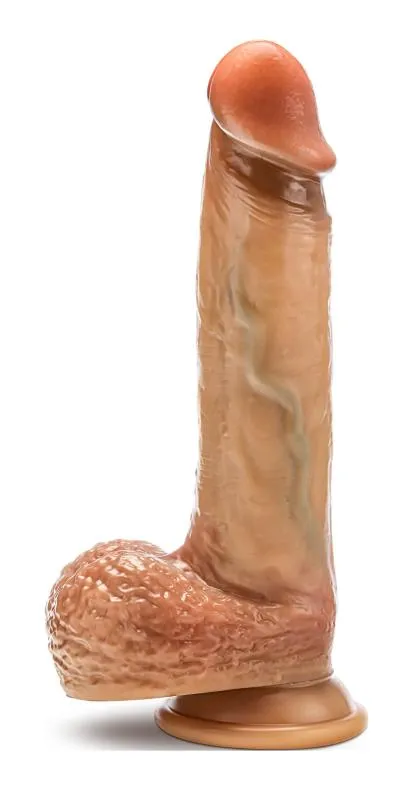 Blush - Renaissance Raphael Dildo mit Verschiebbarem Vorhaut - 24 cm