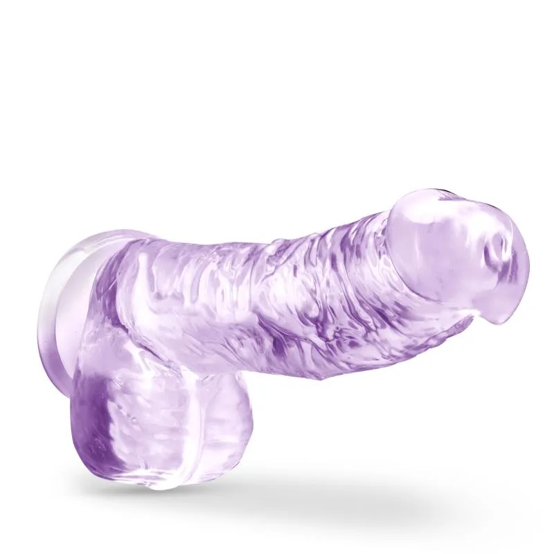 B Yours - Naturally Yours Crystalline Dildo Amethyst