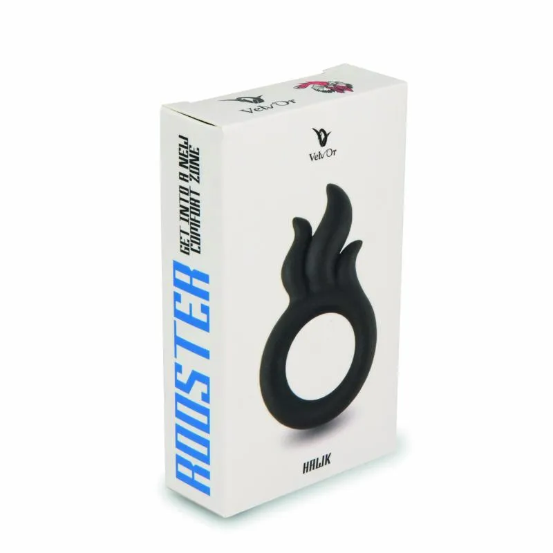 Velv%27Or - Rooster Hawk Flaming Crest Cock Ring