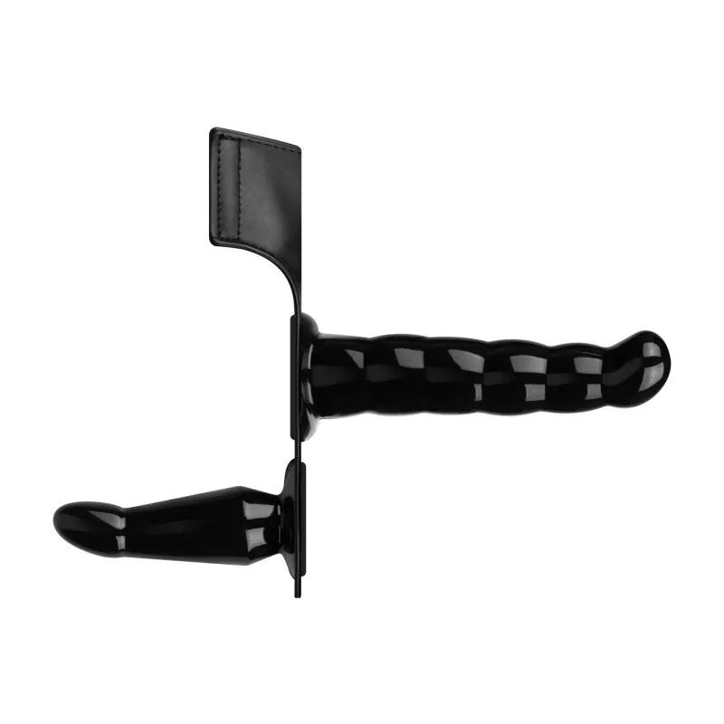 Easytoys Fetish - Vibrierendes Strap-On Set - Schwarz