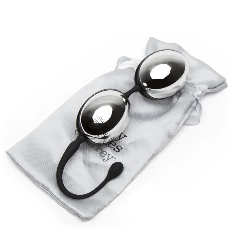 Fifty Shades of Grey – INNER GODDESS Liebeskugeln – 67g Silber