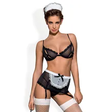 5-teiliges Dienstmädchenkostüm 5-teiliges Dienstmädchenkostüm