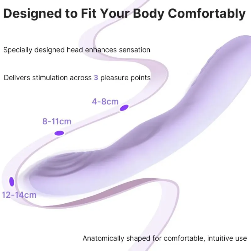 Svakom - Selena Beheizter Vibrator - Lavender