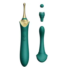 Zalo - Bess Clitoral Vibrator Turquoise Green Zalo - Bess Clitoral Vibrator Turquoise Green