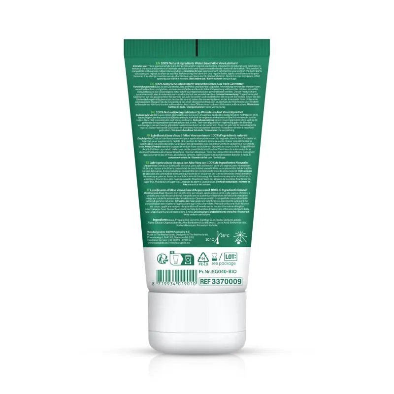 EasyGlide - Bio & Natur Wasserbasiertes Gleitmittel Aloë vera - 100 ml
