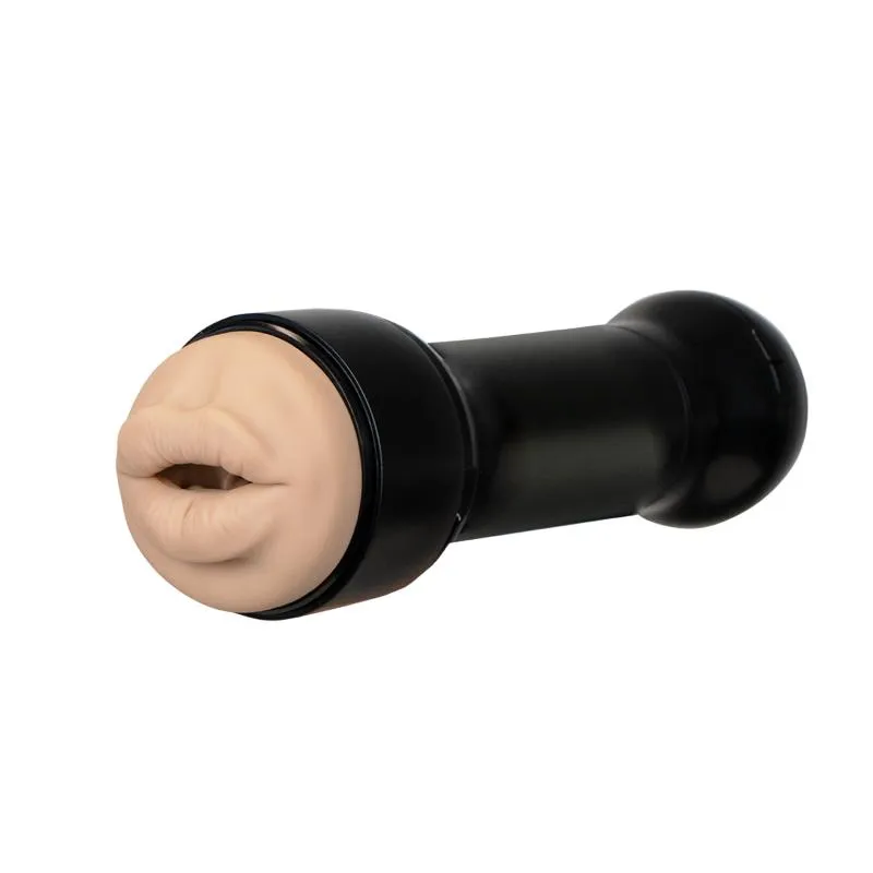 Kiiroo - PowerBlow & Feel Victoria June Mundmasturbator Kombi-Set - Schwarz