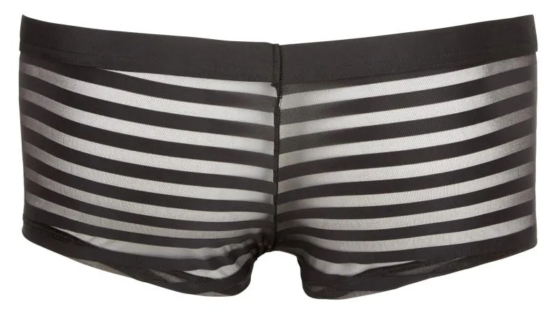 Svenjoyment – Gestreifte Strumpfhose – Semi Transparent