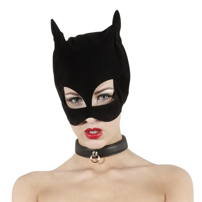 Kopfmaske schwarz