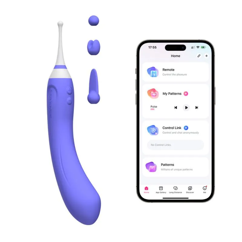 Lovense »Hyphy Dual« Klitoris & G-Punkt Vibrator