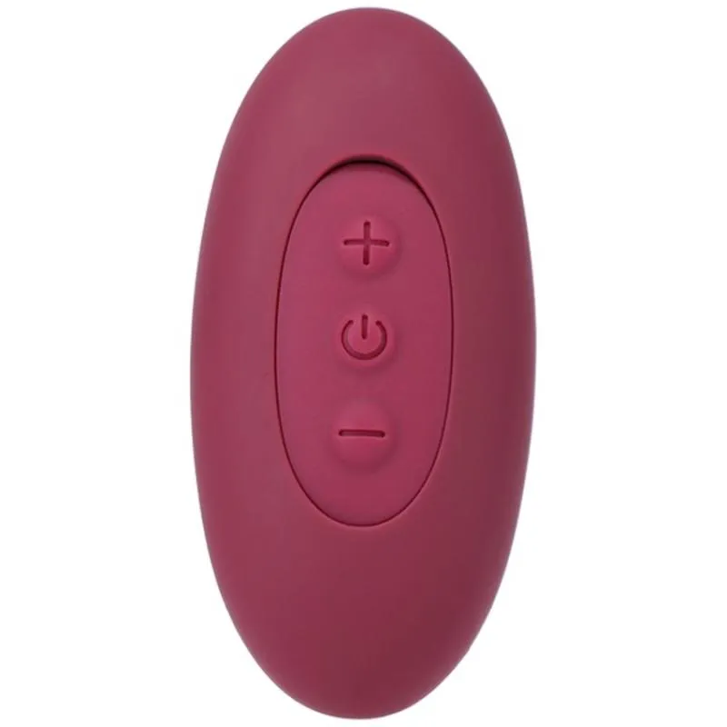 Doc Johnson - Doppelte Vibrator mit Fernbedienung - Rot