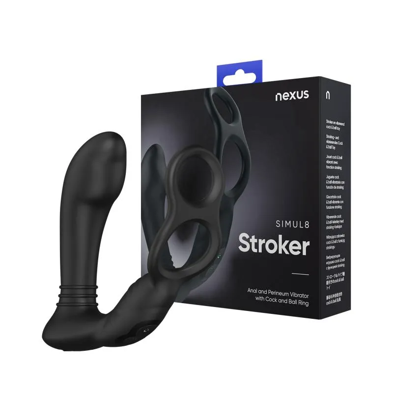 Nexus »Simul8« Prostata-Vibrator mit Penisring