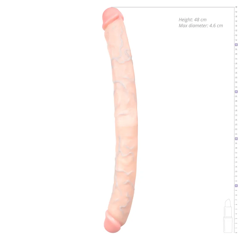EasyToys Realistischer Doppeldildo - 50 cm