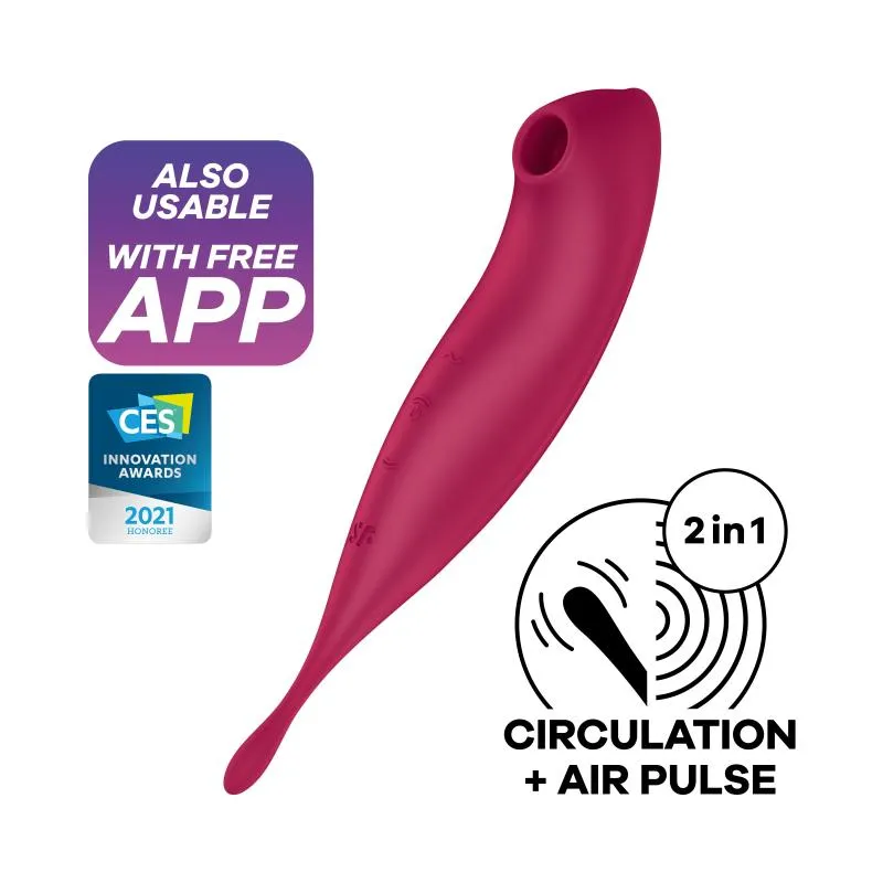 Satisfyer »Twirling Pro« Druckwellvibrator mit App