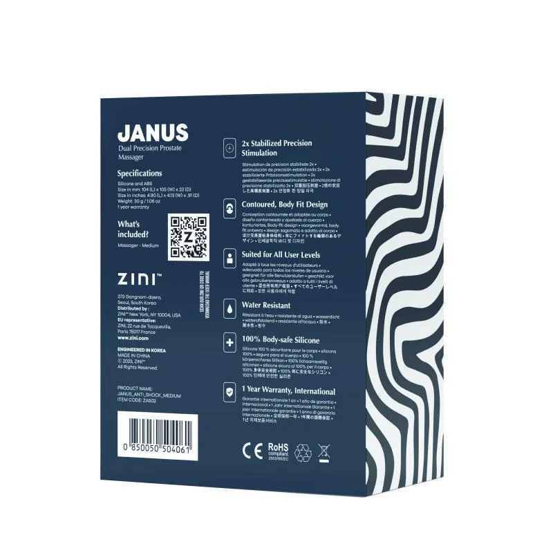 Zini - JANUS Anti Shock (M) Black