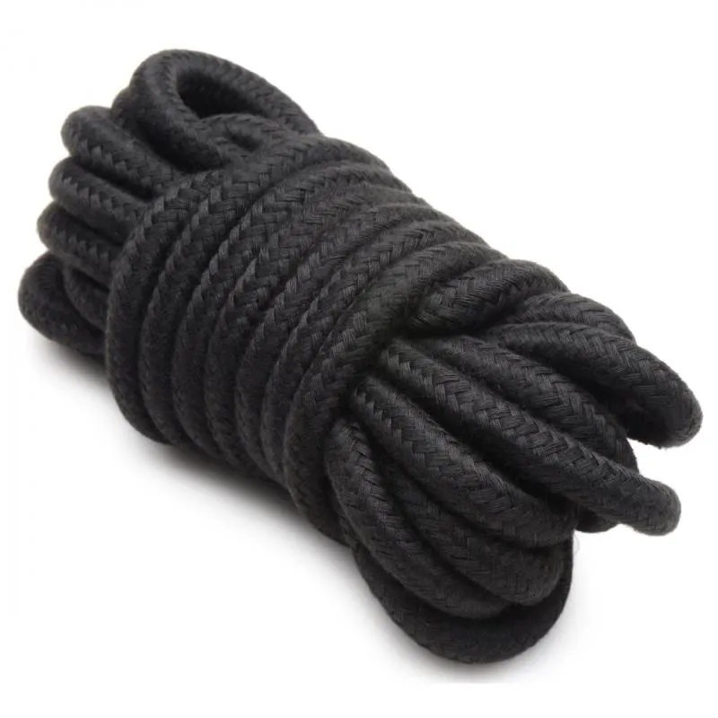 Hook Up 10-teiliges Plüsch-Bondageset - Schwarz