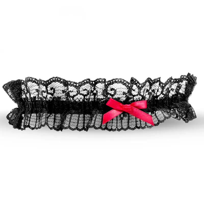 Strumpfhalter - schwarz