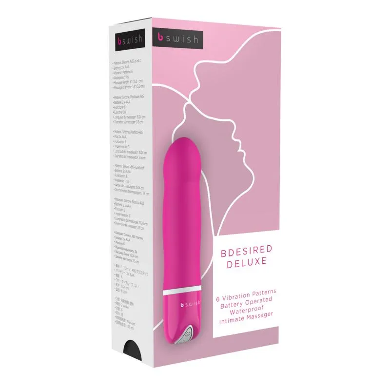 B Swish - bdesired Deluxe Vibrator Rose