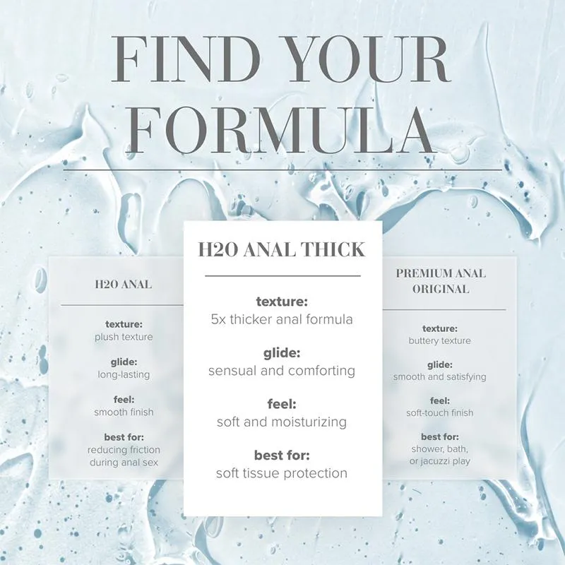 System JO - H2O Anal Thick Gleitmittel - 240 ml