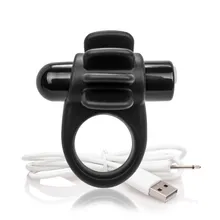 The Screaming O - Charged Skooch Ring Black The Screaming O - Charged Skooch Ring Black