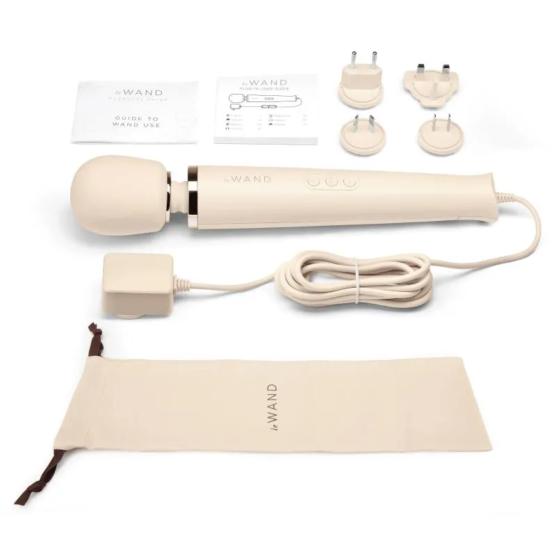 Le Wand - Powerful Plug-In Vibrating Massager Cream