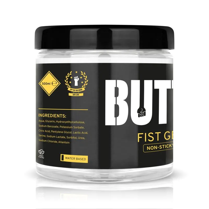 BUTTR - Transparente Fisting Gel nicht klebend - 500 ml