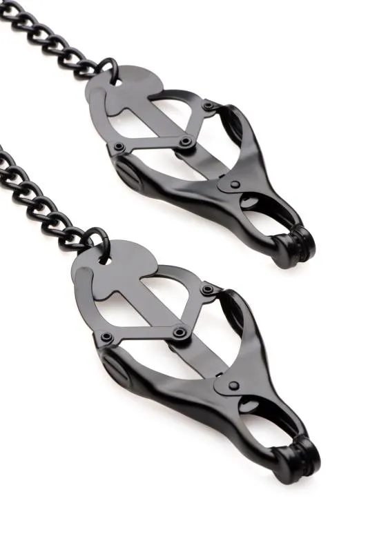 Master Series - Monarch Noir Nipple Vice