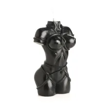 Tropfenkerze - Schwarz Tropfenkerze - Schwarz