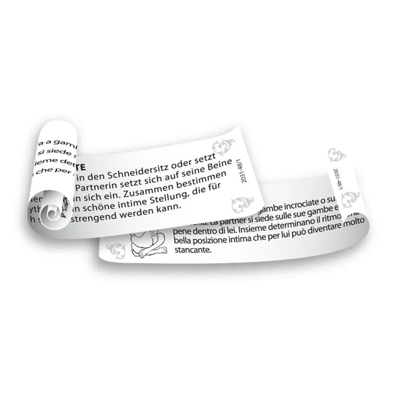 Tease & Please »Kamasutra Herz« Spiel (deutsch-italienisch)