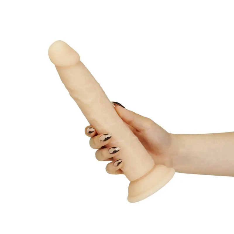 Naked Addiction - 22,8 cm Silicone Bendable Dual Density Dildo Vanilla