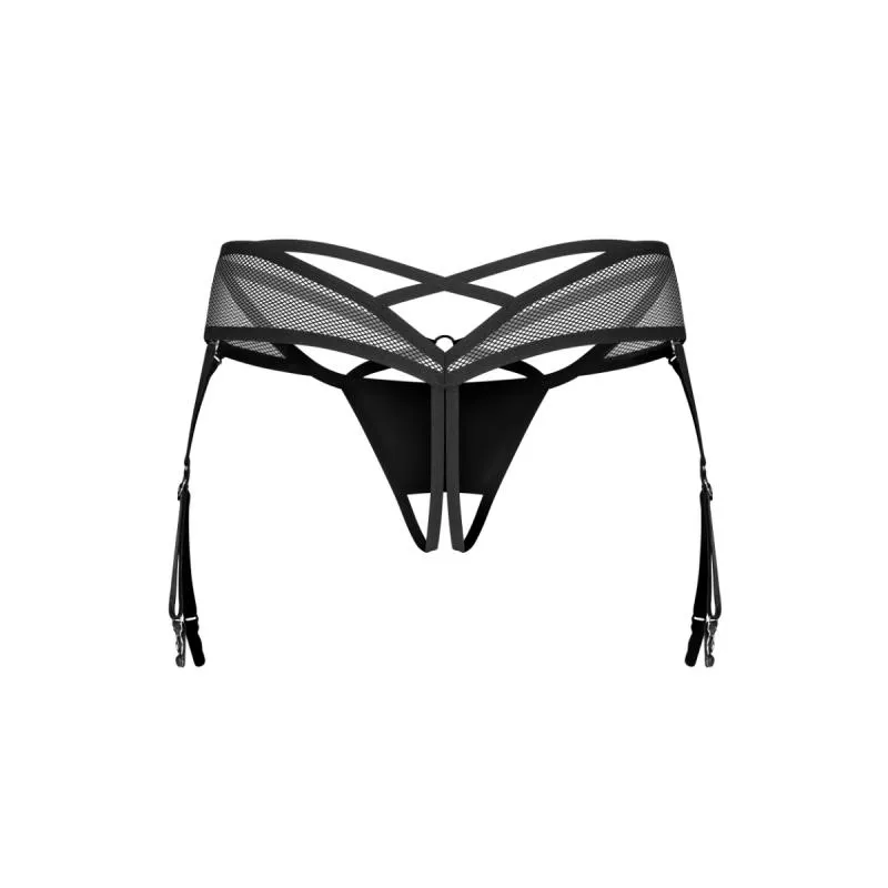 Obsessive – Dominna Offener String – Schwarz