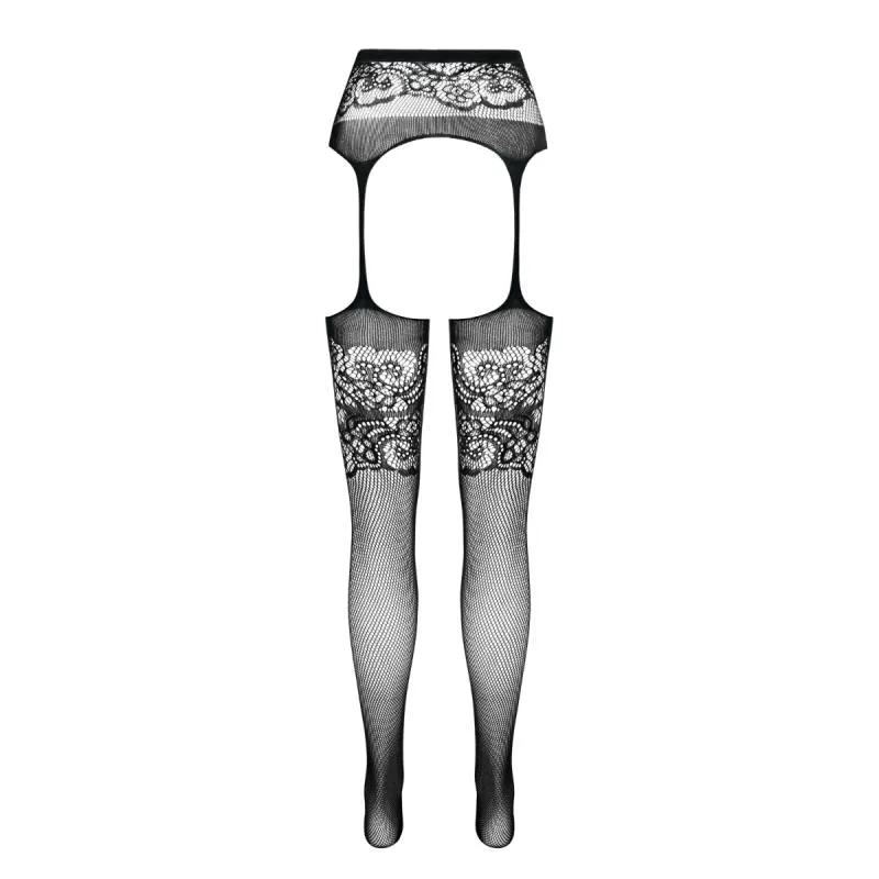 Passion – S029 Strip Strumpfhose – Schwarz