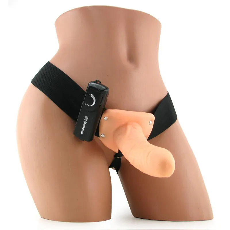 Fetish Fantasy »Hollow« Strapon Vibrator - 15cm
