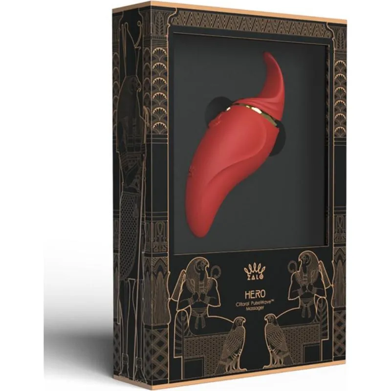 Zalo - Hero Clitoral Pulsewave Vibrator Wine Red