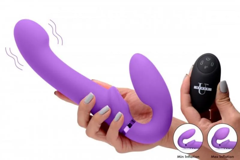 Strap U »G-Pulse« halterloser Strap-On mit Vibration & Fernbedienung