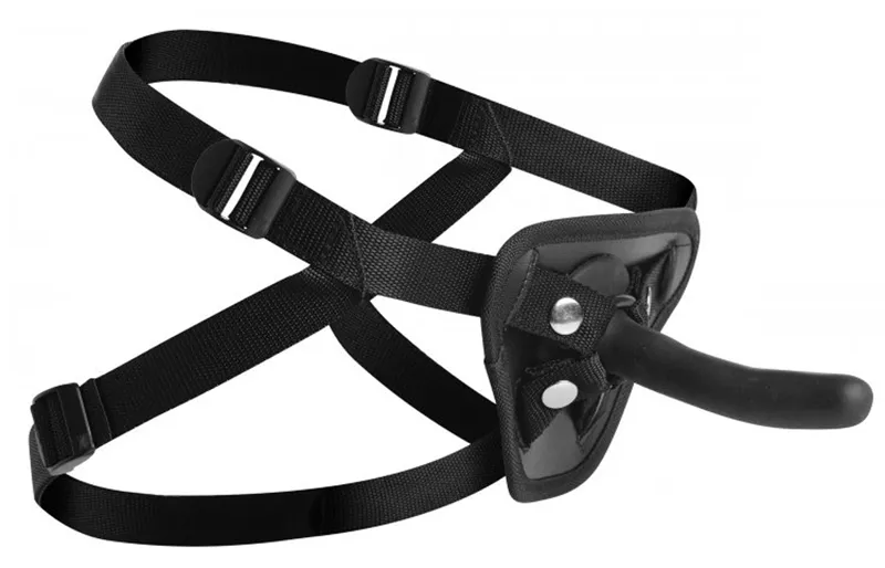Master Series Strap-On Dildo mit Gurtzeug